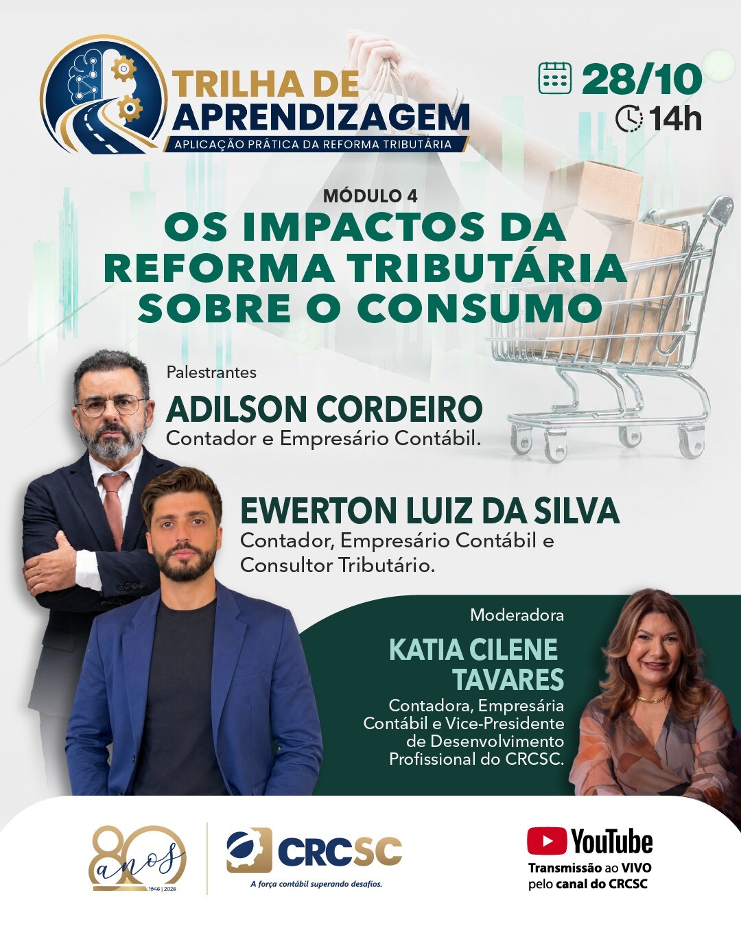 Programa Trilha de Aprendizagem: Aplicação Prática da Reforma Tributária "Módulo 4 - Os Impactos da Reforma Tributária sobre o Consumo"